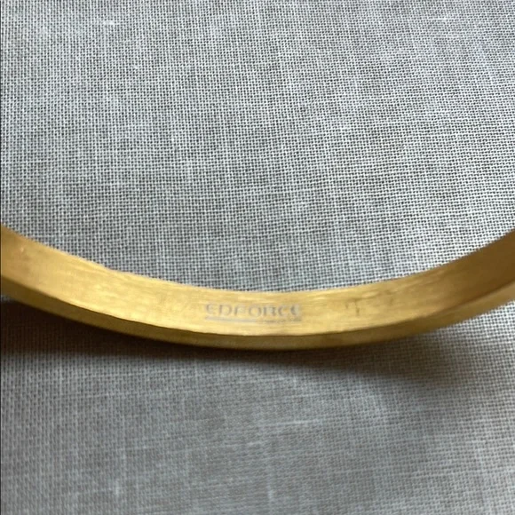 Gold Plated Bracelet for Women with Cubic Zirconia Stones Stainless Steel - Picture 4 of 9